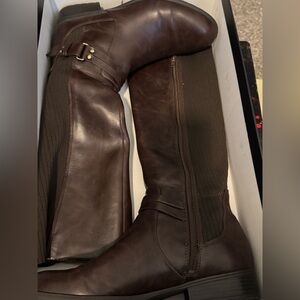 XAnita Riding Boot : Dark Chocolate: Size 9
